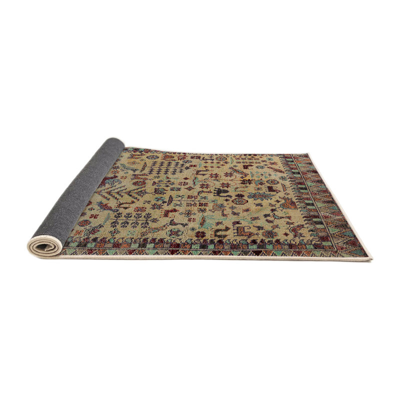 Abstract Indoor Rug, Round 4'