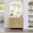 Beckett 42" Freestanding Single Bathroom Vanity with Cultured Marble Top-127222810-61131900-52605366