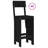 Ayron Brayden Studio Bar Set with Wood Frame and Solid Wood Outer Material-698472488