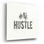  «Work From Home 2» par Wild Apple Portfolio, art mural en verre, 12 po x 12 po