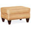 Repose-pieds rectangulaire en cuir véritable de 28,5 po de largeur Reddish-52503478-52503477-52503500
