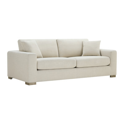 84'' Upholstered Sofa with Solid Wood Legs