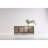 Sideboard, Solid Wood Frame, Vegan Leather