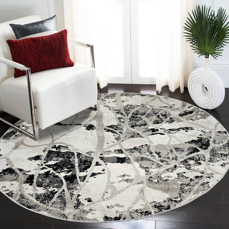 Elek Indoor Rug, Round 6'