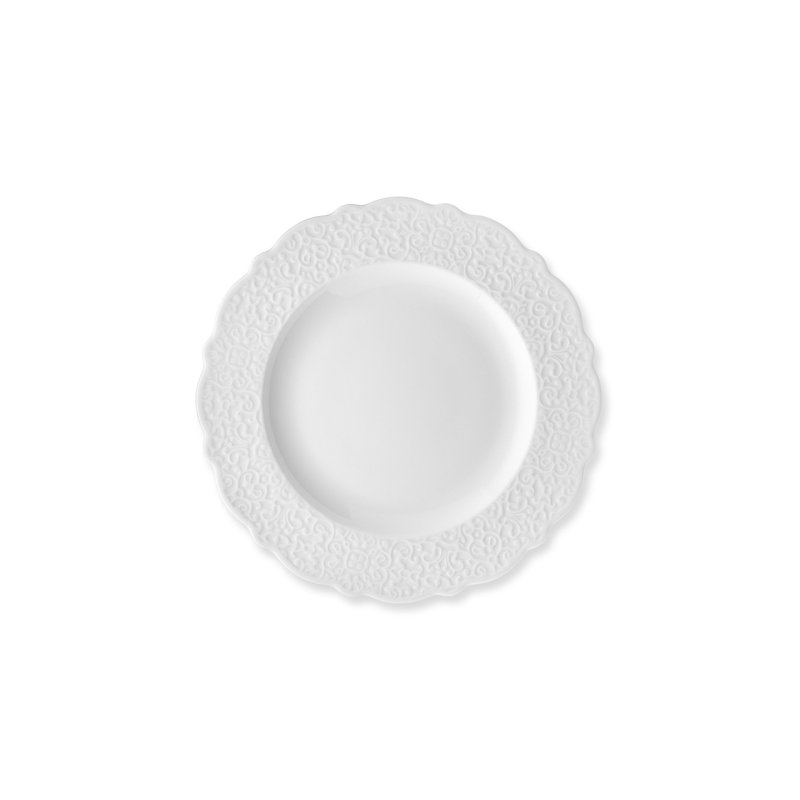 Dressed Porcelain Dinner Plate