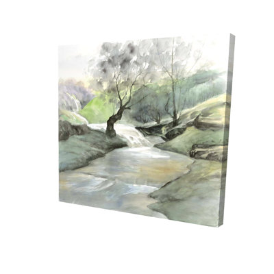 Oasis Of Relaxation Print On Canvas