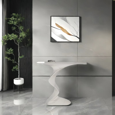 Console d'entrée minimaliste de luxe