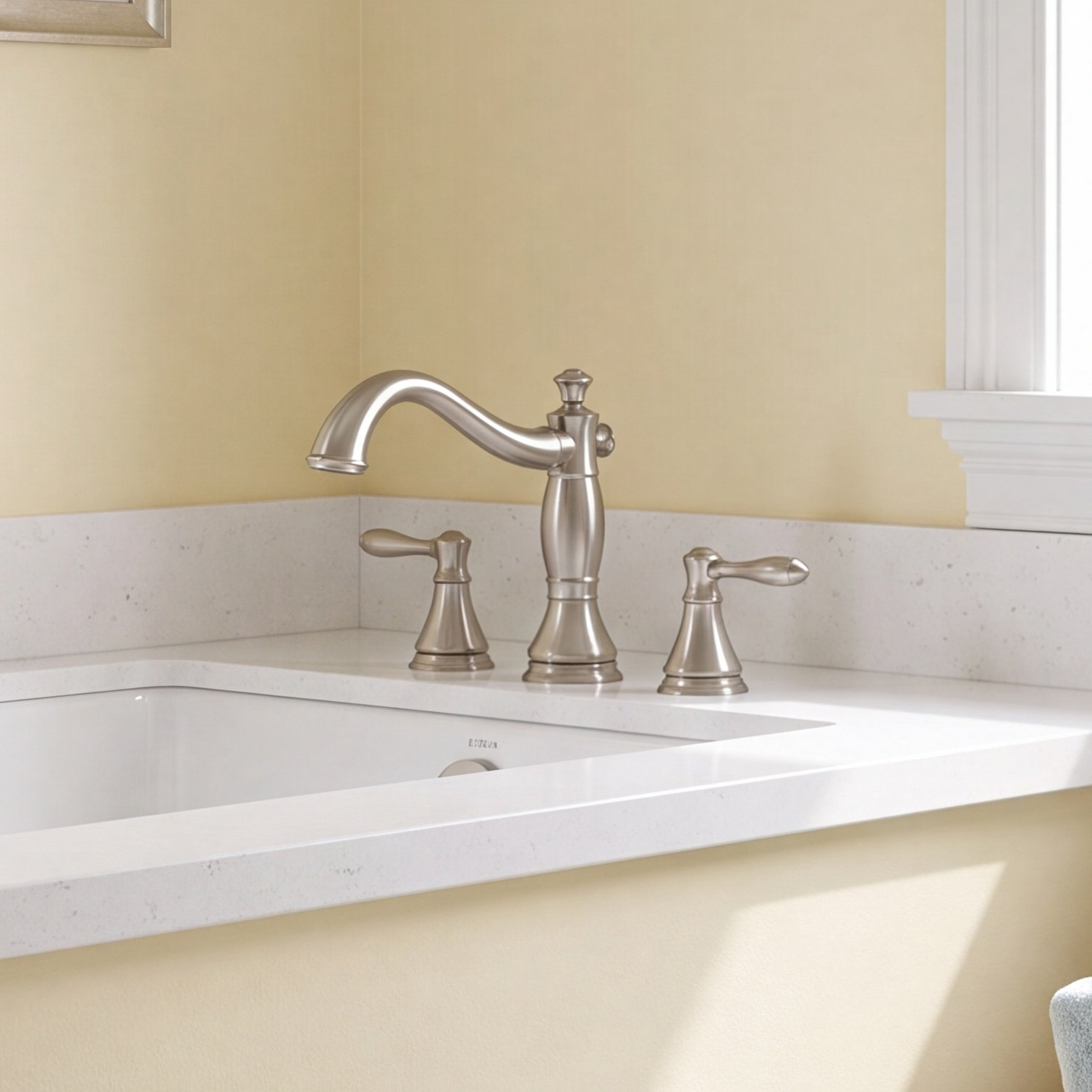 Cassidy™ Deck Roman Tub Faucet Trim, Brilliance Stainless