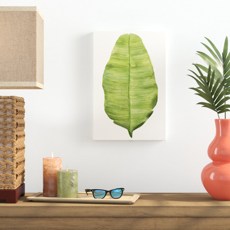 Tropical Breeze Leaves IV by Naomi McCavitt - Painting Print, 46cm H x 30cm W, Wrapped Canvas
