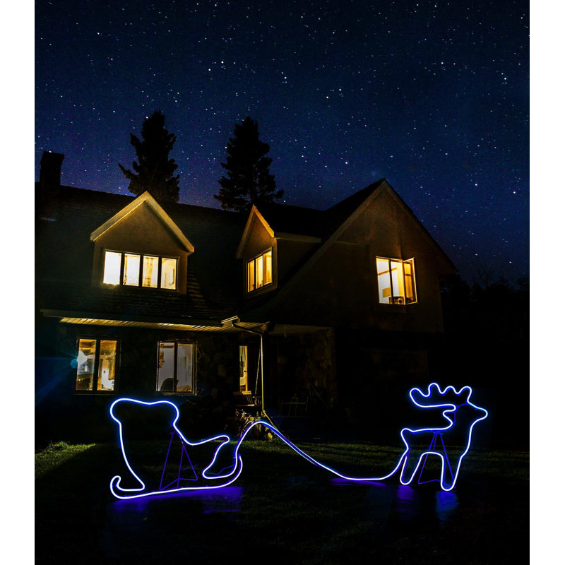 LED Indoor / Outdoor Rope Light, Blue