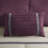 7 PC Pieced Comforter Set Purple