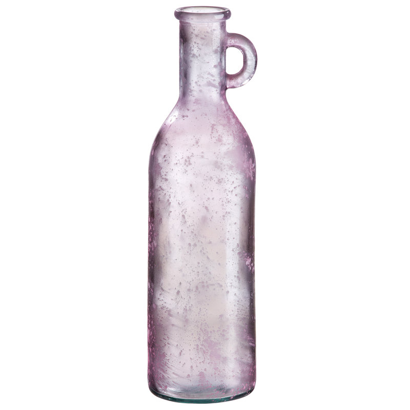 Strachan Glass Floor Vase 1, 75cm H x 18cm W x 18cm D, Purple
