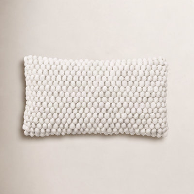 Wool Lumbar Pillow Cover