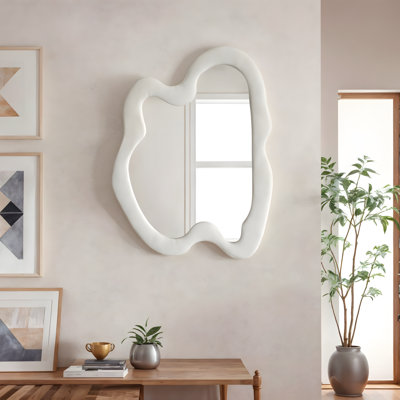 Miroir mural asymétrique