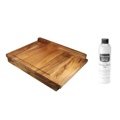 Ensemble de planche à découper en bois d’acacia 5 pièces ironwood gourmet