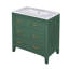 Meuble-lavabo simple 30 po avec lavabo en céramique-67407370