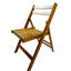 4 chaises pliantes en bois massif - pour toutes les chaises de couleur miel de tous les besoins