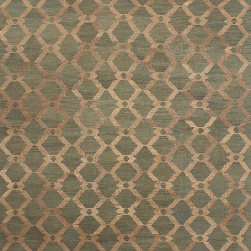 Geometric Indoor Rug, Square 6'