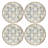 Sterling Check® Appetizer Plates