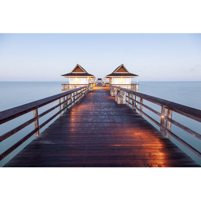 " Naples Pier At Sunrise. Florida, Usa " by Typhoonski
