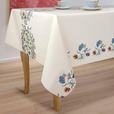 Taraval Floral Vinyl Tablecloth