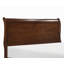 Lit-bateau classique de style Louis Philipe avec finition cerisier classique-131574239-132219726