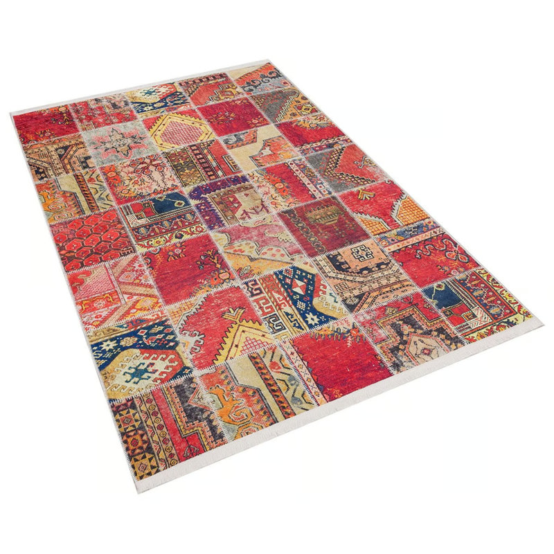 Tapis intérieur / extérieur en coton Runo, Rectangle 3 pi 11 po x 5 pi 11 po