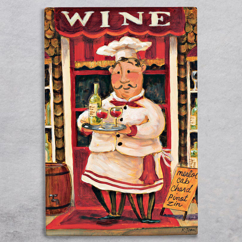 K TOBIN Traditional Food & Beverage Wall Decor on Ceramic