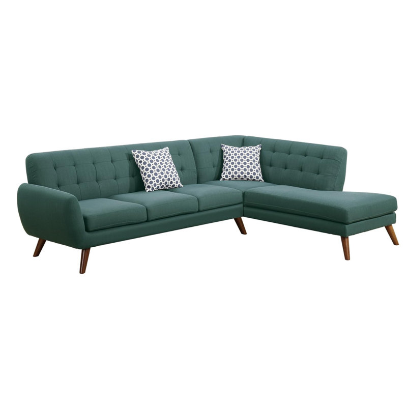 Sectional with Right Hand Facing Chaise, Laguna