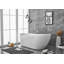 Baignoire de trempage 70 "x 32" Jakeena