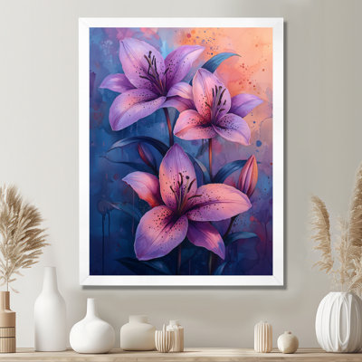 Shelbi - Floral Canvas Art Print