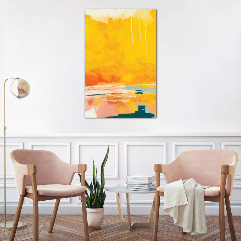 Sunny Landscape I by Ana Rut Bré - Wrapped Canvas Print, 101.6 cm H x 66.04 cm W x 1.91 cm D