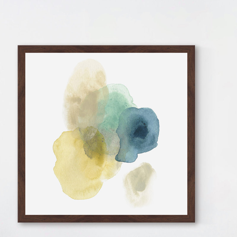 « fluid géologie iv », impression encadrée, H 18 po x l 18 po x P 1,5 po