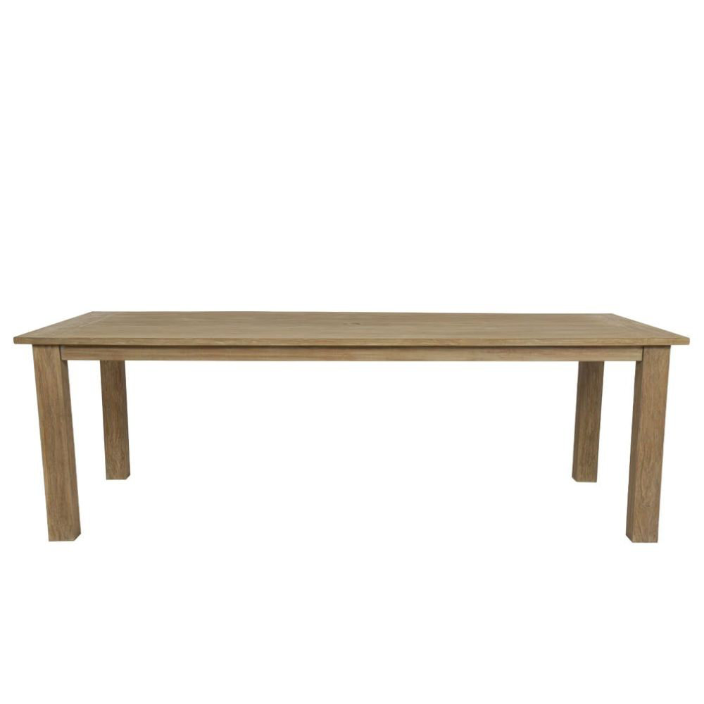 Vienna Outdoor Dining Table, 91" L x 39" W