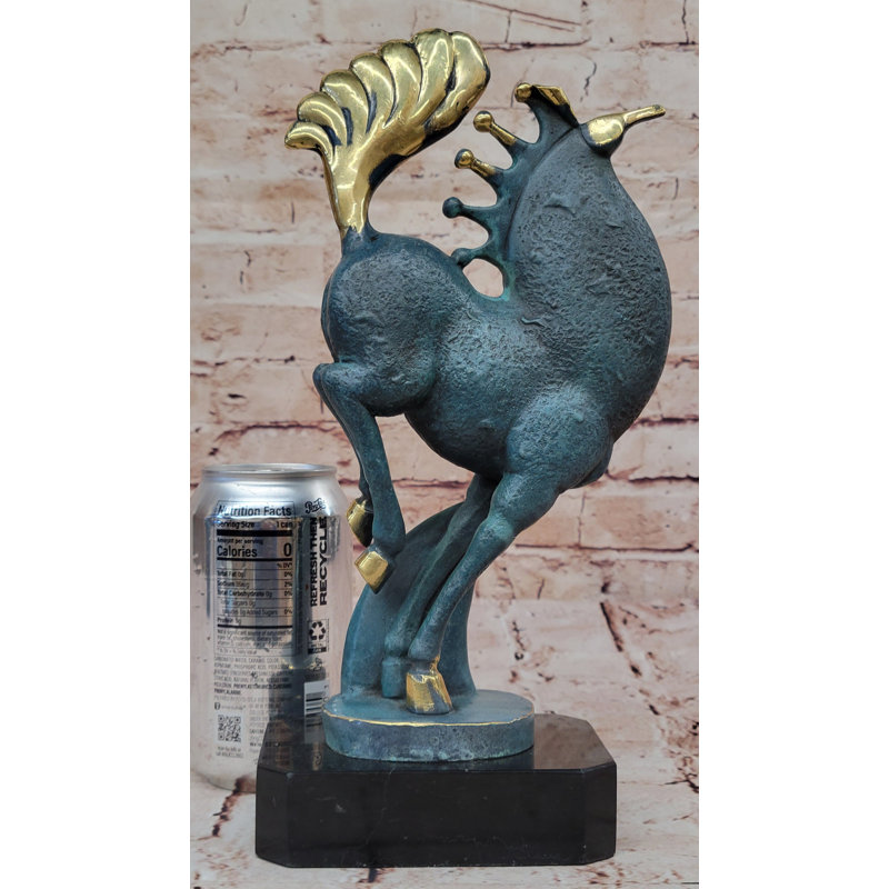 Sculpture de cheval en bronze