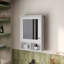 Pharmacie avec porte et miroir inclus-780731679