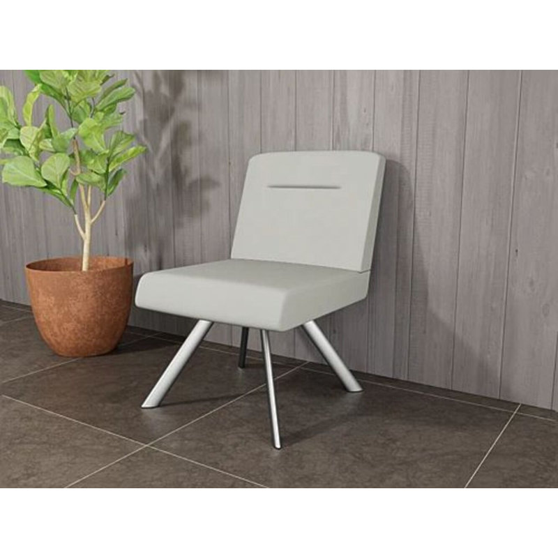 Chaise d'invité Willow, Argent argent, Patriot Plus