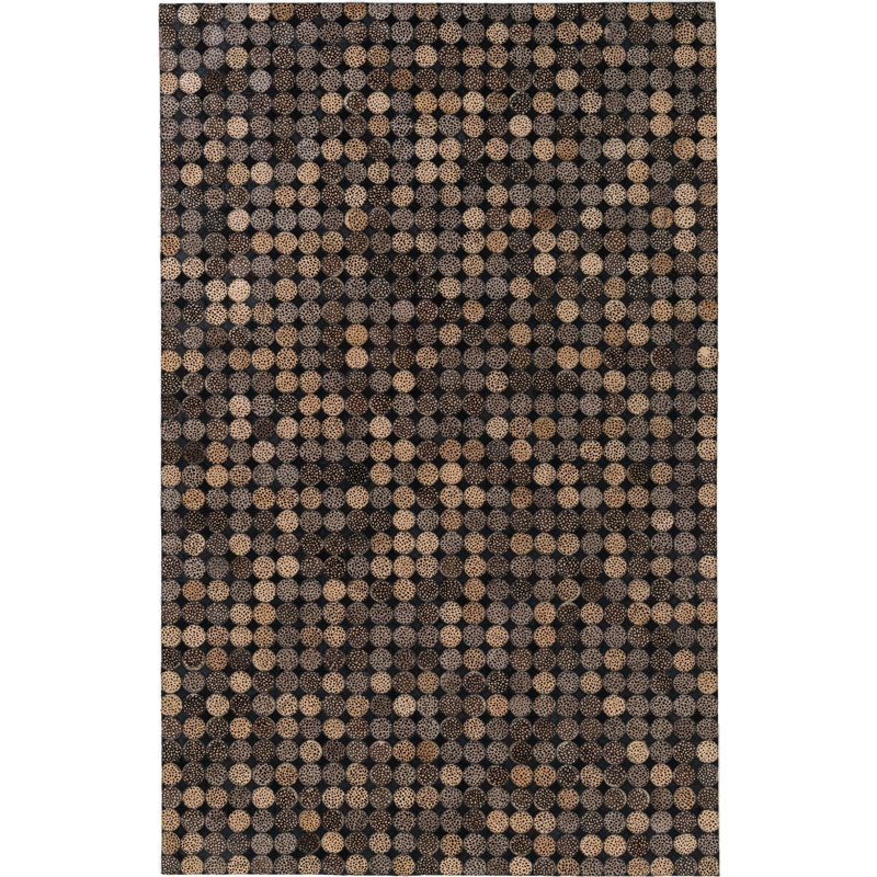 Tapis noir Orlowski
