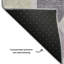 Tapis géométrique de qualité supérieure lavable à la machine Mayfield-1246651784-1246651786
