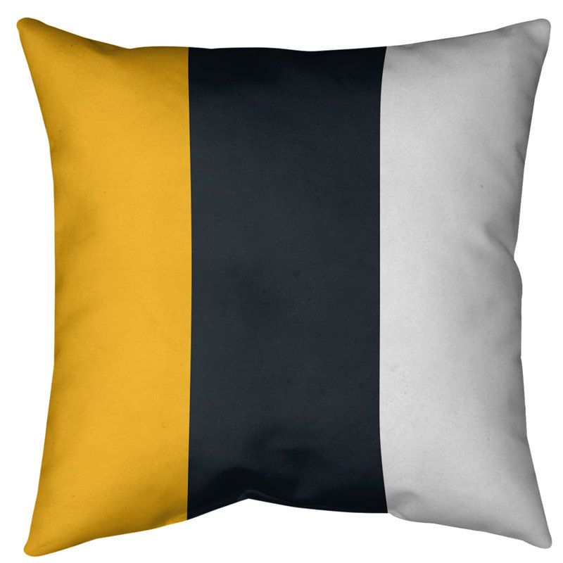 Housse de coussin, Noir, 20 po x 20 po, Polyester filé