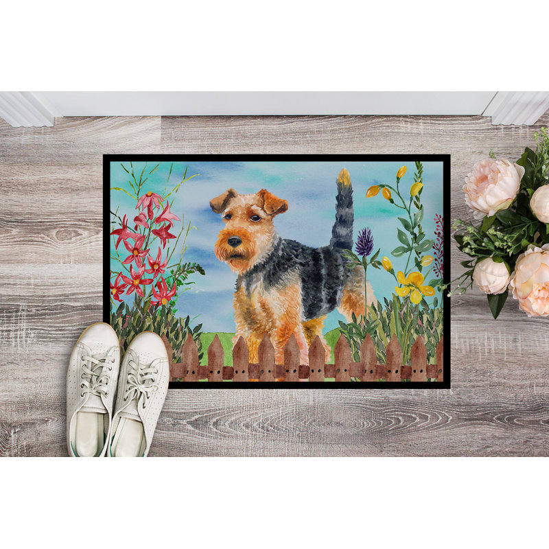 Non-Slip No Pattern Doormat, Rectangle 18" x 27"