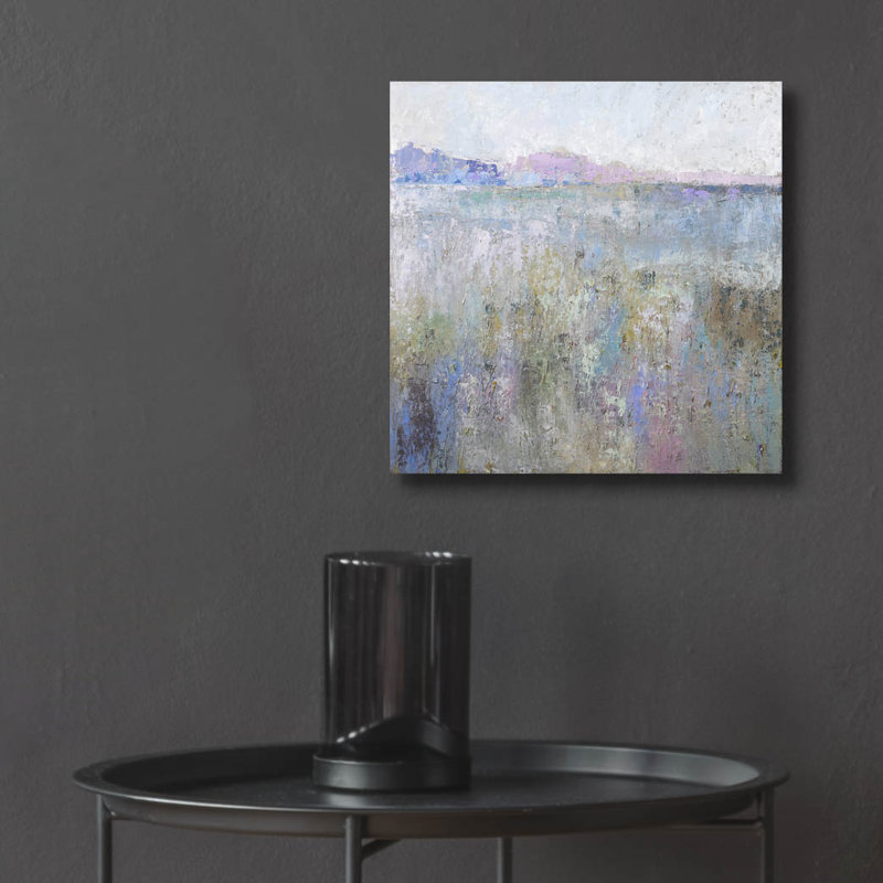 "Paysage Treize" par Jane Schmidt, H 12 po x l 12 po x P 0,13 po