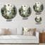 Horloge murale Pine Tree Misty Morning II-1014415666