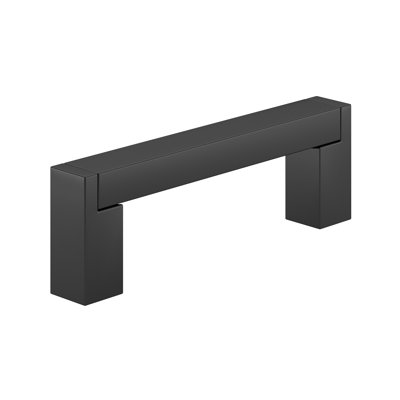 Poignée barre 3 3/4 po en métal et aluminium
