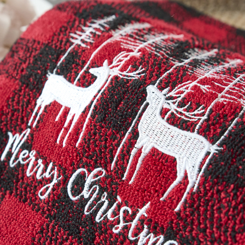 Ensemble de serviettes de Noël 3 pièces Jatori Home Luxury