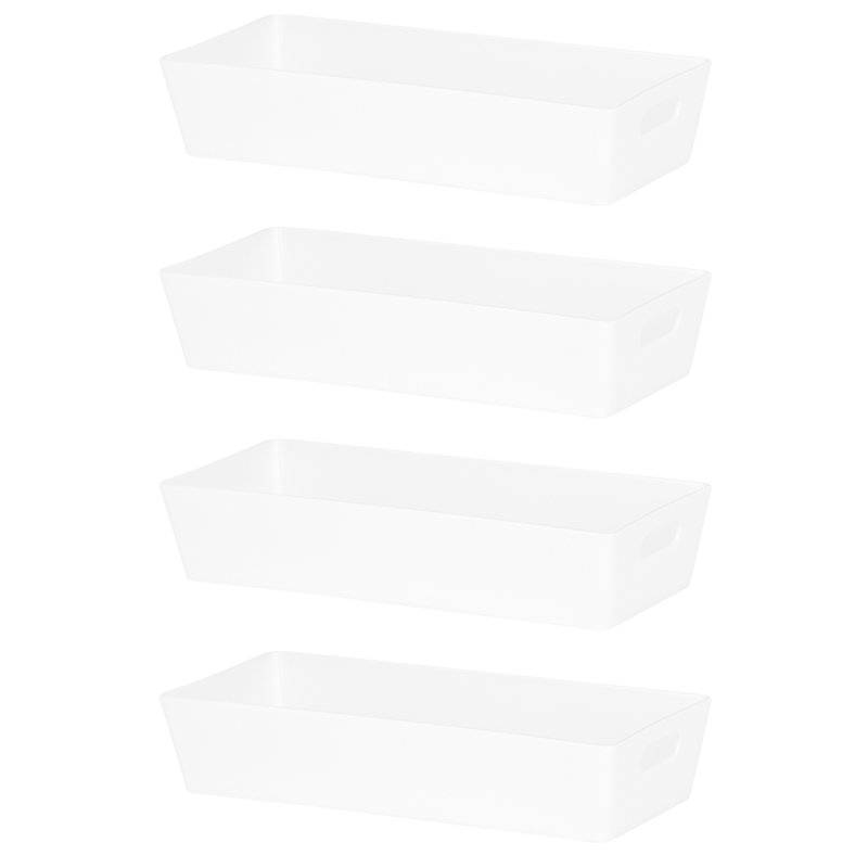 Wham Studio Basket Rectangular, White
