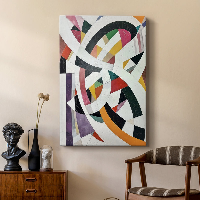 ABSTRACT Series LV III - Gallery Cavas sur mesure, H 27 po x l 18 po