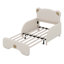 Canapé-lit rembourré extensible et voûté-391481724