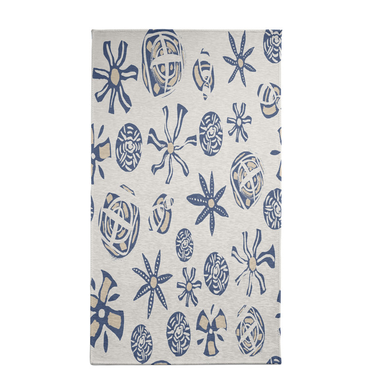 Alcesta Chenille Geometric Indoor Rug, Rectangle 3' x 5'