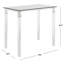 Table de bout en verre Amelie
